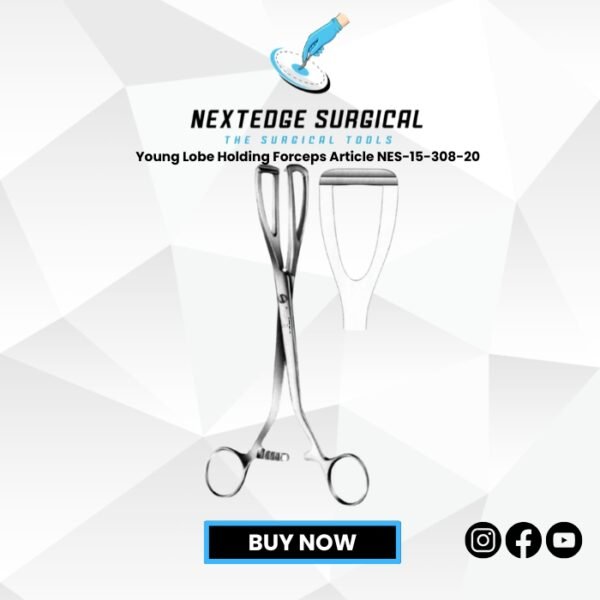 Young Lobe Holding Forceps Article NES-15-308-20