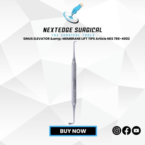 SINUS ELEVATOR & MEMBRANE LIFT TIPS Article NES 786-4002