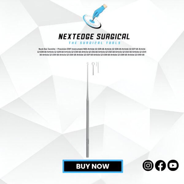 Buck Ear Curette – Precision ENT Instrument NES Article 12-225-16 Article 12-226-16 Article 12-227-16 Article 12-228-16 Article 12-229-16 Article 12-230-16 Article 12-231-16 Article 12-232-16 Article 12-233-16 Article 12-234-16 Article 12-235-16 Article 12-236-16 Article 12-237-16 Article 12-238-16 Article 12-239-16 Article 12-240-16