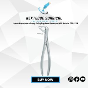 Lower Premolars Deep Gripping Root Forceps NES Article 786-224