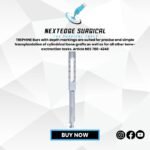 TREPHINE Burs with depth markings are suited for precise and simple transplantation of cylindrical bone grafts as well as for all other bone-exctraction tasks. Article NES 786-4248