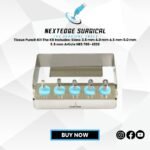 Tissue Punch Kit The Kit Includes: Sizes: 3.5 mm 4.0 mm 4.5 mm 5.0 mm 5.5 mm Article NES 786-4226