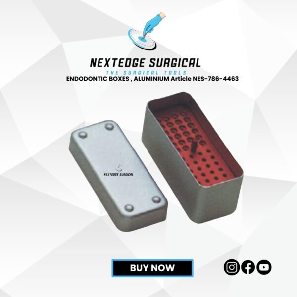 ENDODONTIC BOXES , ALUMINIUM Article NES-786-4463
