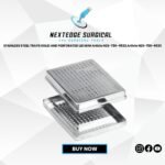 STAINLESS STEEL TRAYS SOLID AND PERFORATED LID MINI Article NES-786-4532 Article NES-786-4533