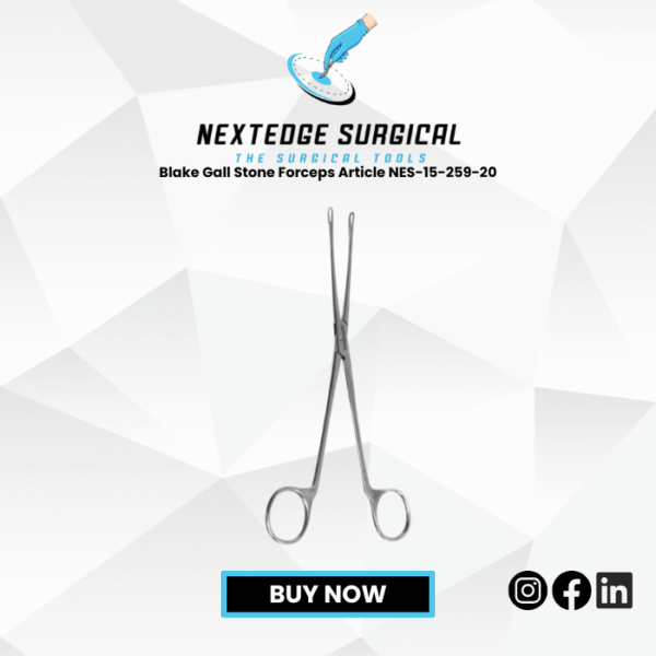 Blake Gall Stone Forceps Article NES-15-259-20