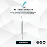 Raspator Bone Scraper Length 16.5cm, 10 mm hollow handle, double-ended 6mm / 4 mm Article NES-786-1098