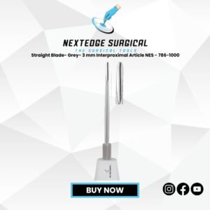 Straight Blade- Grey- 3 mm Interproximal Article NES - 786-1000
