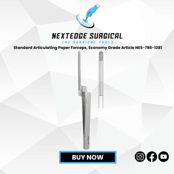 Standard Articulating Paper Forceps, Economy Grade Article NES-786-1281