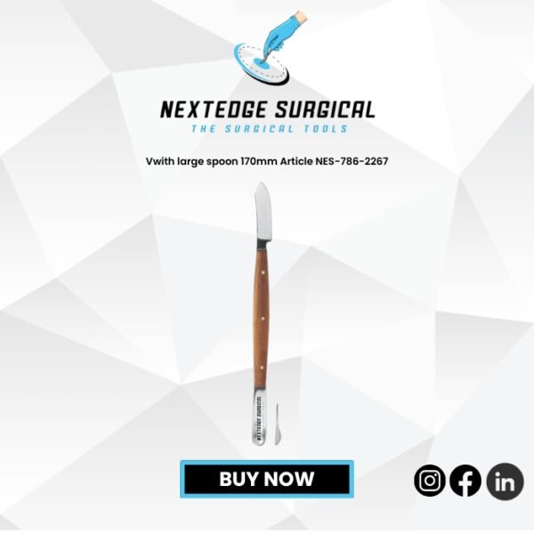 Vwith large spoon 170mm Article NES-786-2267
