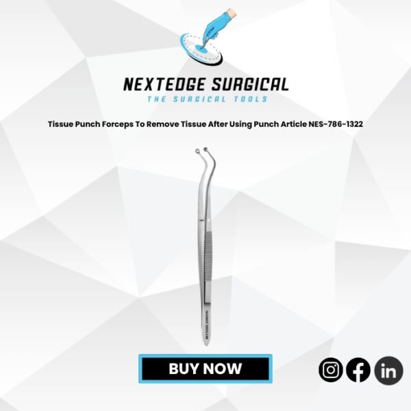 Tissue Punch Forceps To Remove Tissue After Using Punch Article NES-786-1322