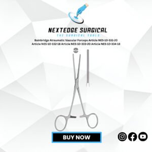 Bainbridge Atraumatic Vascular Forceps Article NES-10-331-20 Article NES-10-332-18 Article NES-10-333-20 Article NES-10-334-18