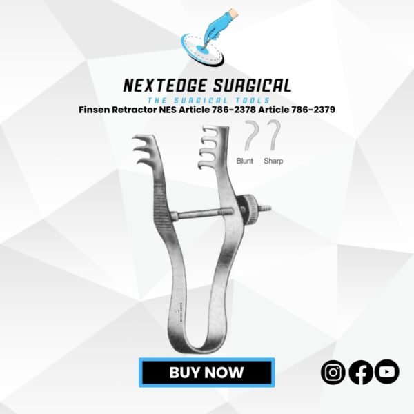 Finsen Retractor NES Article 786-2378 Article 786-2379