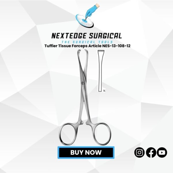 Tuffier Tissue Forceps Article NES-13-108-12