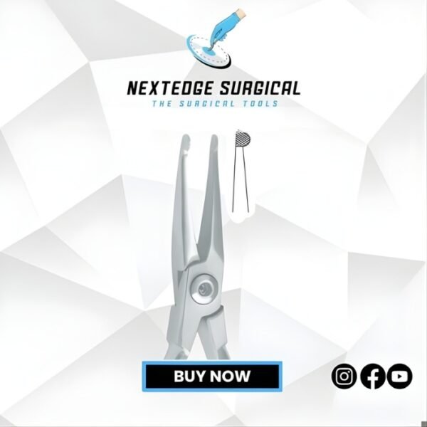 For placement and removal of arch wires, pins and other auxiliaries Article NES-786-3777