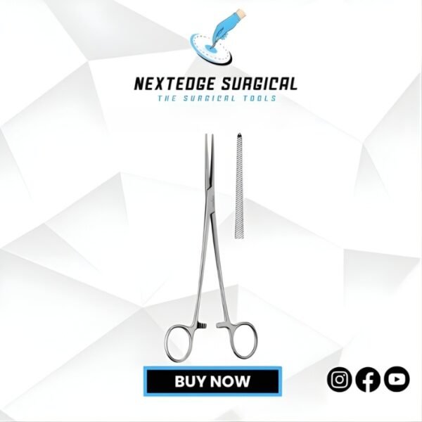 Bengolea Haemostatic Tissue Forceps (rat tooth 1×2 teeth) Article NES-06-333-24 Article NES-06-334-24