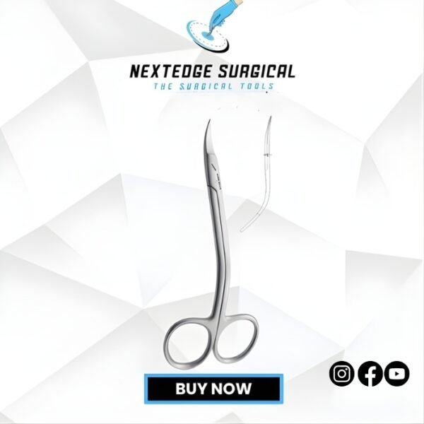GUM SCISSORS Neumann Saw edge, double curved NES Article 786-2469
