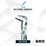 Wrap around extraction forceps right angle “Wrap Around” Design Provides Superior Access Serrated Beak NES - Article 786-251