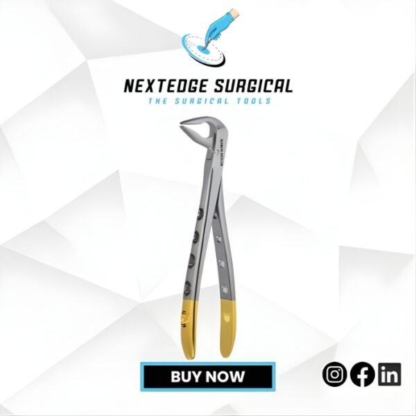 Extra Narrow Lower Anterior Apical Retention Forceps Article NES-786-444