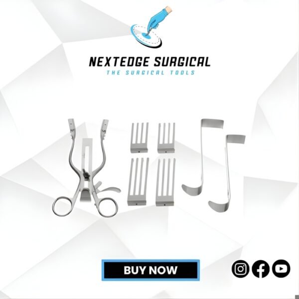 Improved Henly Retractor With Arms Spread Outward Article NES 08-876-18