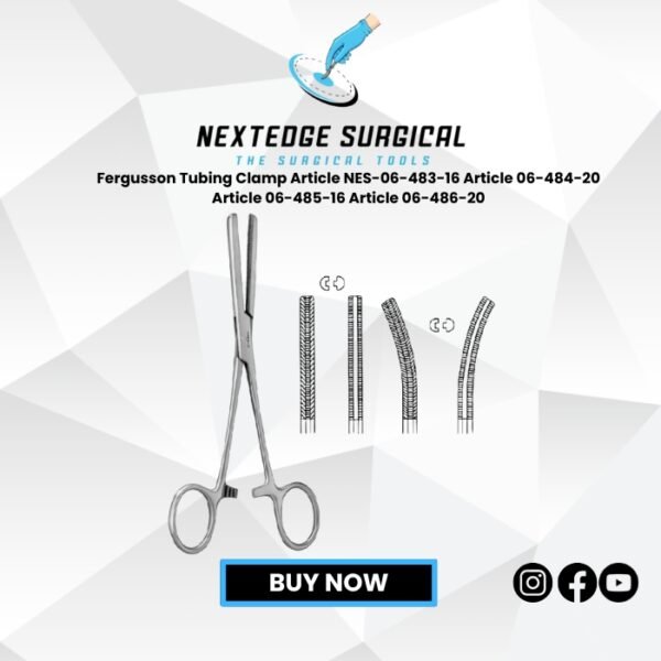 Fergusson Tubing Clamp Article NES-06-483-16 Article 06-484-20 Article 06-485-16 Article 06-486-20