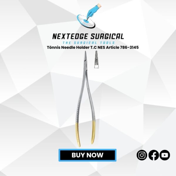 Tönnis Needle Holder T.C NES Article 786-3145
