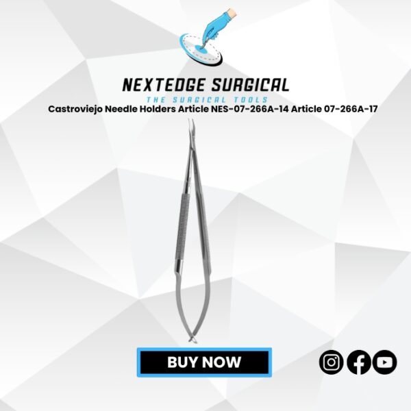 Castroviejo Needle Holders Article NES-07-266A-14 Article 07-266A-17